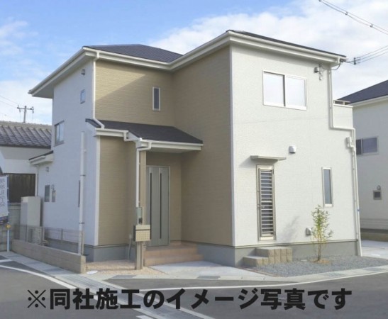 姫路市網干区津市場、新築一戸建ての外観画像です