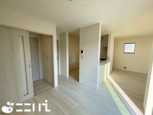 姫路市勝原区山戸、新築一戸建ての居間画像です