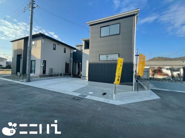 姫路市勝原区山戸、新築一戸建ての外観画像です