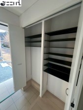 相生市那波野、新築一戸建ての玄関画像です