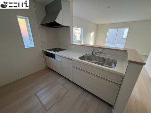 相生市那波野、新築一戸建てのキッチン画像です