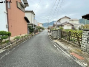 たつの市新宮町井野原、土地の前面道路を含む現地写真画像です