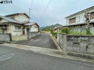 たつの市新宮町井野原、土地の前面道路を含む現地写真画像です