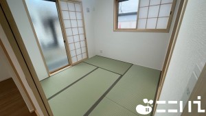 姫路市網干区高田、新築一戸建ての居間画像です