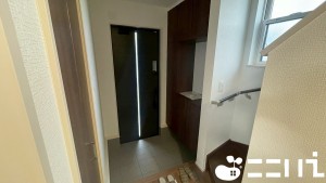 姫路市網干区高田、新築一戸建ての玄関画像です