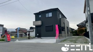 姫路市網干区高田、新築一戸建ての外観画像です
