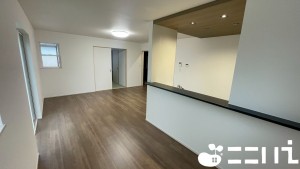 姫路市網干区高田、新築一戸建ての居間画像です