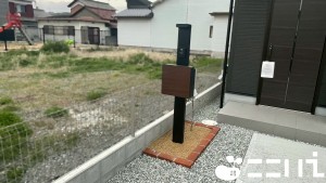 姫路市網干区高田、新築一戸建ての外観画像です