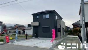 姫路市網干区高田、新築一戸建ての外観画像です