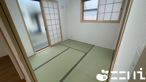 姫路市網干区高田、新築一戸建ての居間画像です