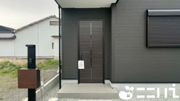 姫路市網干区高田、新築一戸建ての外観画像です