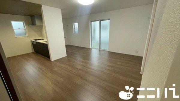 姫路市網干区高田、新築一戸建ての居間画像です