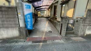 相生市緑ケ丘、中古一戸建ての駐車場画像です