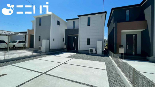 姫路市白浜町、新築一戸建ての外観画像です