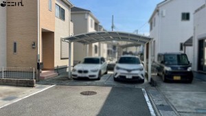 たつの市龍野町宮脇、中古一戸建ての駐車場画像です