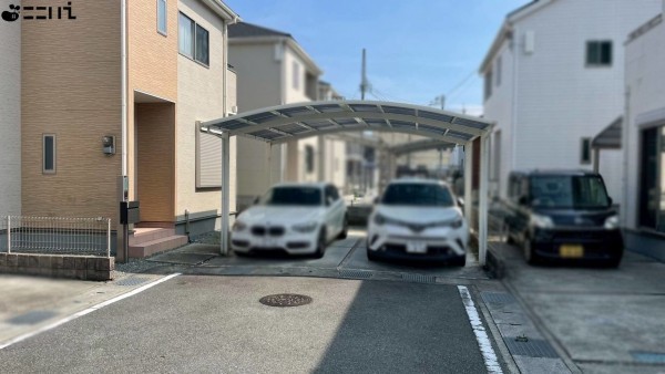 たつの市龍野町宮脇、中古一戸建ての駐車場画像です