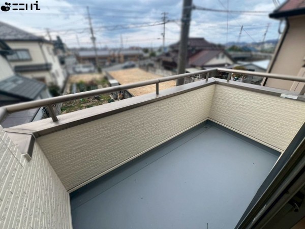 姫路市勝原区宮田、中古一戸建てのバルコニー画像です