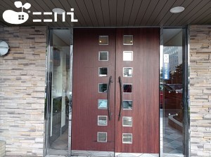 姫路市三左衛門堀西の町、マンションのエントランス画像です