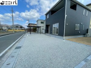 たつの市新宮町井野原、新築一戸建ての外観画像です