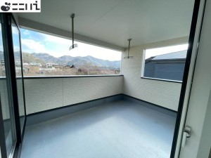 たつの市新宮町井野原、新築一戸建てのバルコニー画像です