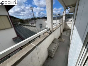 揖保郡太子町東南、中古一戸建てのバルコニー画像です