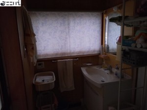 たつの市龍野町島田、中古一戸建ての洗面画像です