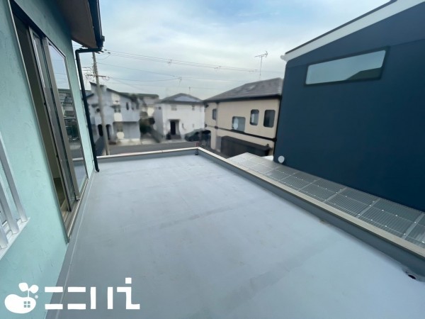 姫路市広畑区小坂、中古一戸建てのバルコニー画像です