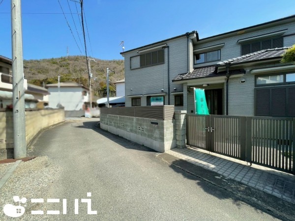 姫路市広畑区蒲田、中古一戸建ての外観画像です