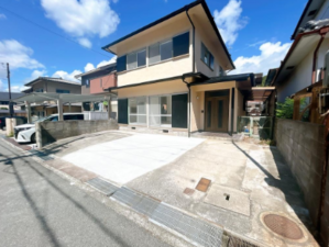 姫路市広畑区蒲田、中古一戸建ての外観画像です