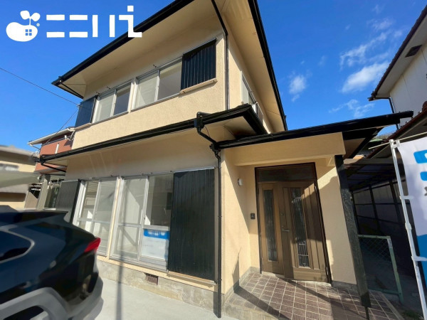姫路市広畑区蒲田、中古一戸建ての外観画像です