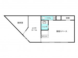 姫路市大津区吉美、収益/事業用物件/店舗の間取り画像です