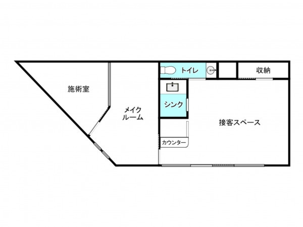 姫路市大津区吉美、収益/事業用物件/店舗の間取り画像です