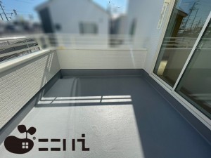 姫路市網干区余子浜、中古一戸建てのバルコニー画像です