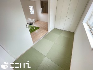 姫路市庄田、新築一戸建ての居間画像です