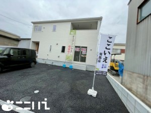 姫路市庄田、新築一戸建ての外観画像です