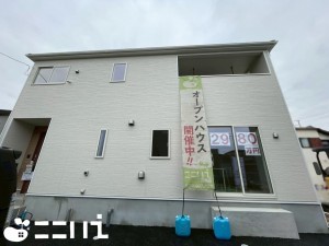 姫路市庄田、新築一戸建ての外観画像です
