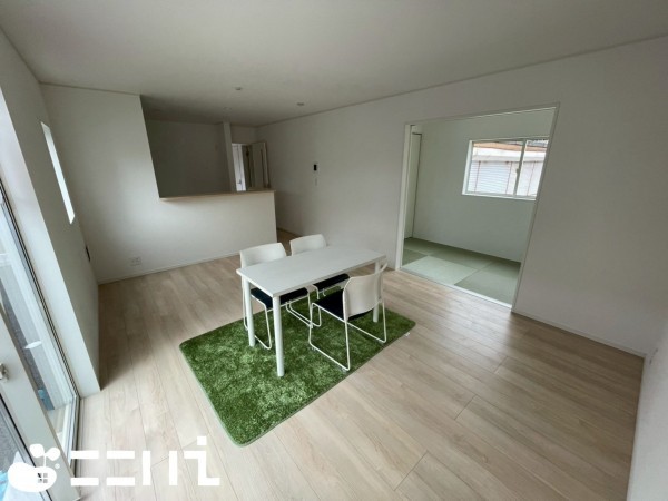 姫路市庄田、新築一戸建ての居間画像です