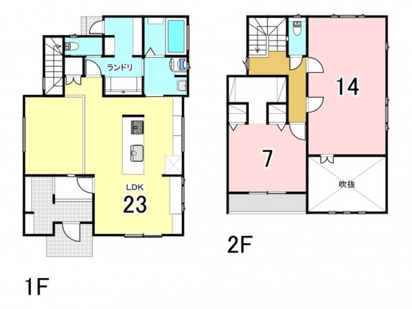 姫路市勝原区丁、収益/事業用物件/住宅の間取り画像です