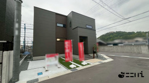 揖保郡太子町鵤、新築一戸建ての外観画像です