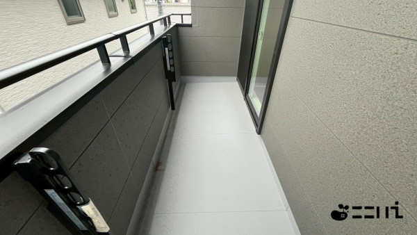 揖保郡太子町鵤、新築一戸建てのバルコニー画像です