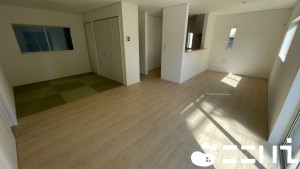 姫路市野里、新築一戸建ての居間画像です