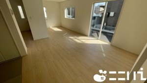 姫路市野里、新築一戸建ての居間画像です