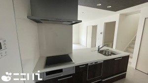 姫路市網干区垣内西町、新築一戸建てのキッチン画像です