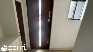 姫路市網干区垣内西町、新築一戸建ての玄関画像です