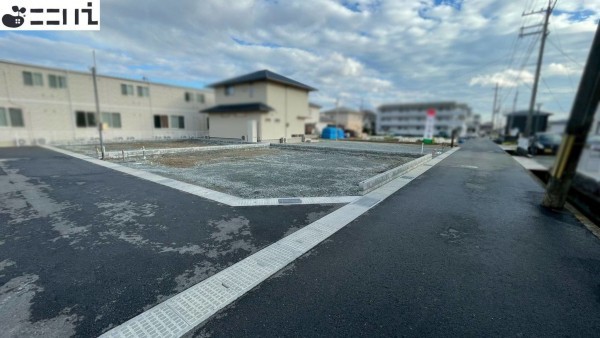 揖保郡太子町立岡、新築一戸建ての外観画像です