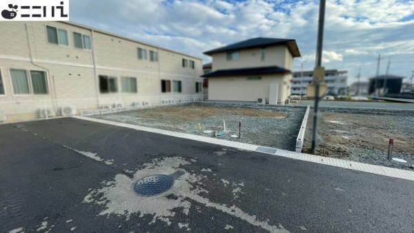 揖保郡太子町立岡、新築一戸建ての外観画像です