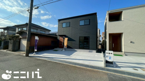 姫路市大津区天満、新築一戸建ての外観画像です