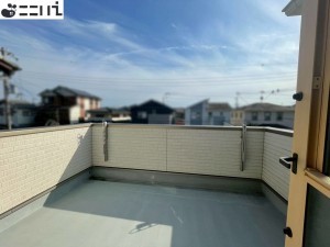 たつの市御津町苅屋、中古一戸建てのバルコニー画像です