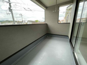 姫路市花田町、新築一戸建てのバルコニー画像です
