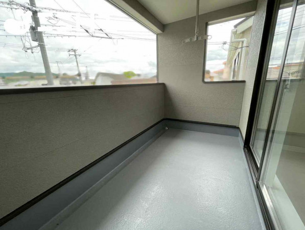 姫路市花田町、新築一戸建てのバルコニー画像です